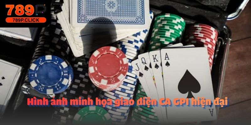 Hình ảnh minh họa giao diện CA GPI hiện đại