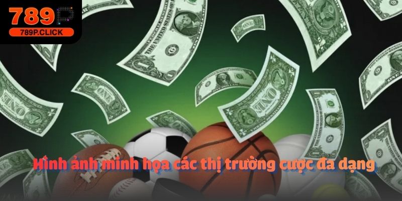 Hình ảnh minh họa các thị trường cược đa dạng