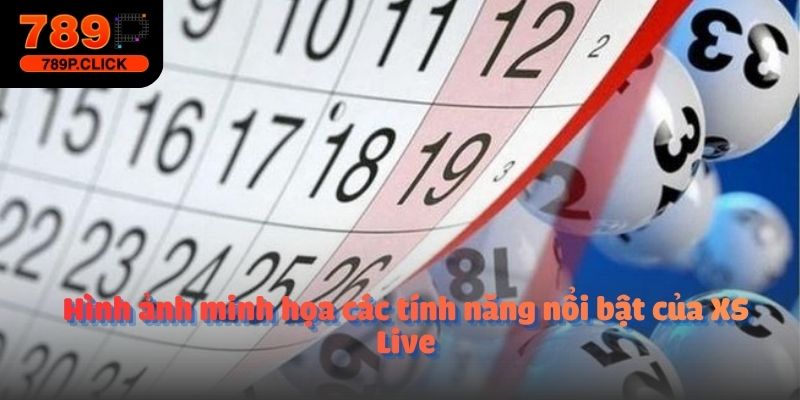 Hình ảnh minh họa các tính năng nổi bật của XS Live