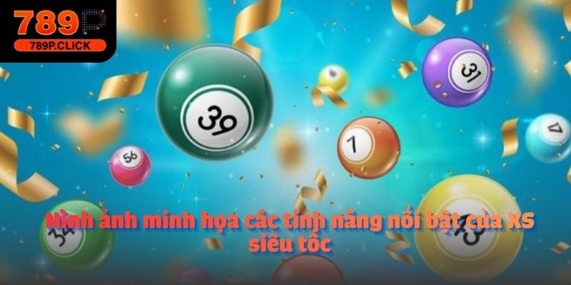 Hình ảnh minh họa các tính năng nổi bật của XS siêu tốc